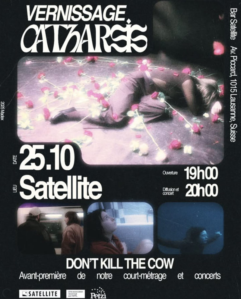 Affiche vernissage Catharsis